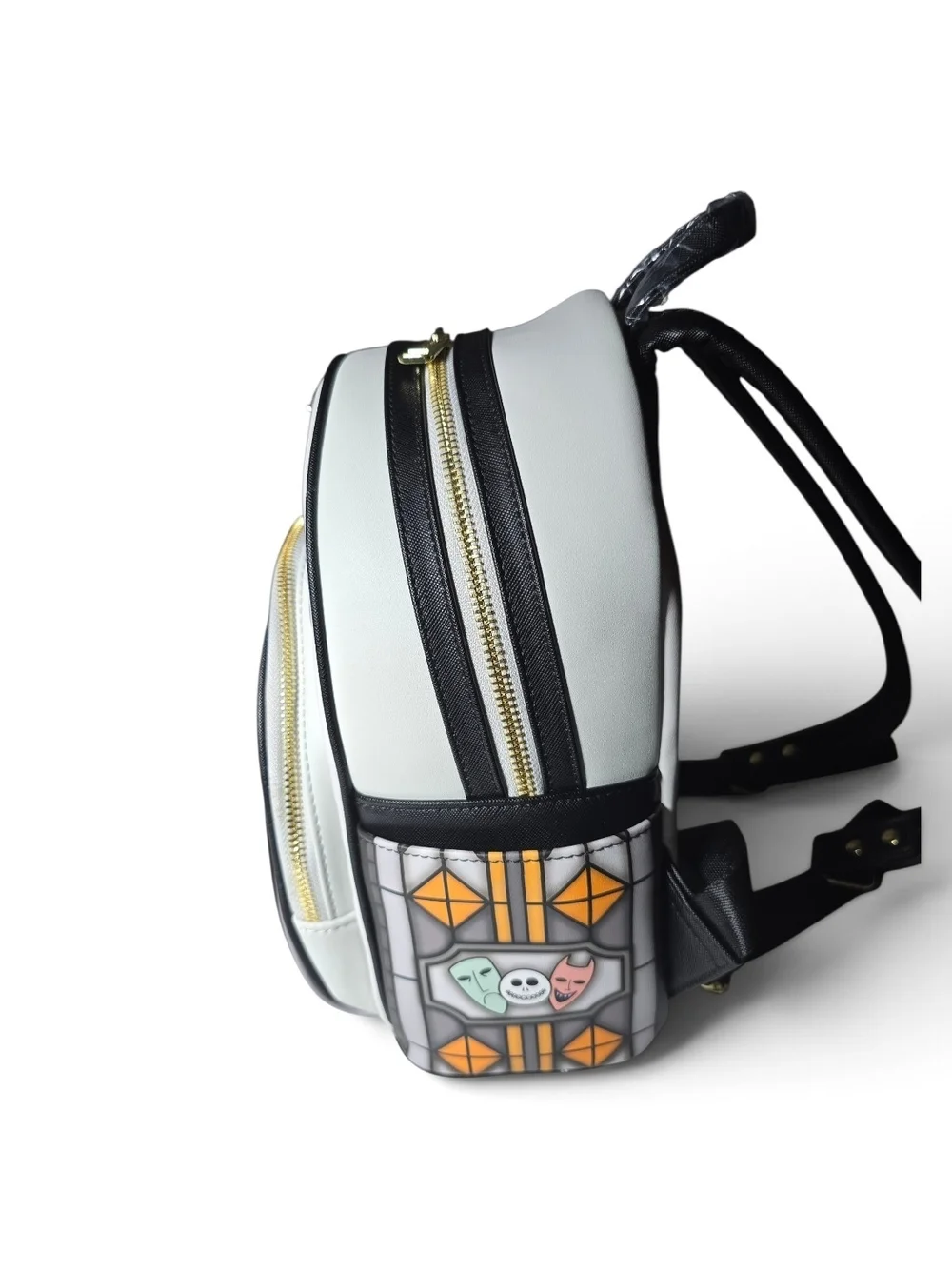 Loungefly NBC Stained Glass Mini Backpack BoxLunch Exclusive NWT